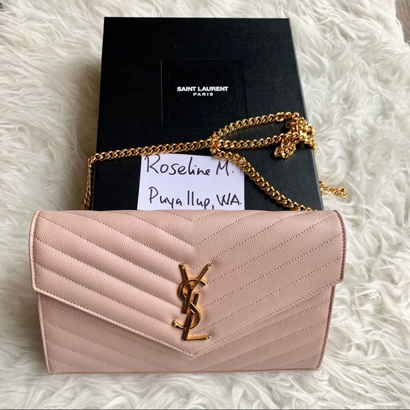 SOLD!!! NFS!! Saint Laurent Wallet On a chain - Picture 3 of 8